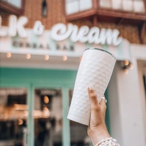 30 oz. Dimpled Golf Tumbler